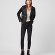 Balfern Leather Biker Jacket