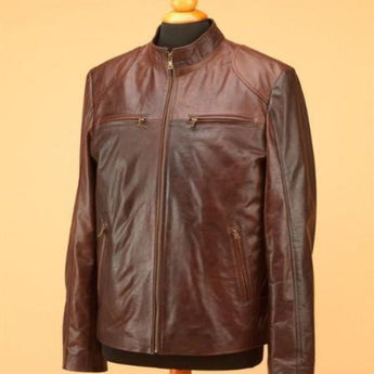 Classic leather jacket