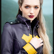 Women Bat Leather Jacket