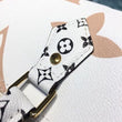 LV Speedy Bandouliere 30 Monogram Geant White