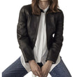 LEATHER CLEAN MOTO JACKET