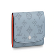 LV Iris Compact Wallet Mahina Bleu Horizon Pumpkin