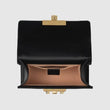 Gucci Padlock Small GG Bees Shoulder Bag Beige Ebony