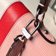 LV Cluny MM Epi Leather Rose Ballerine