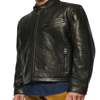 Cumberland Leather Racer Jacket