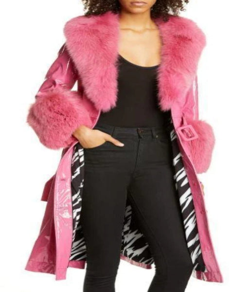 Patent Leather Coat