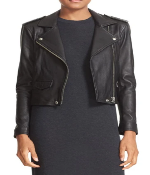 Leather Moto Jacket