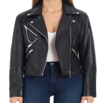 Leather Biker Jacket
