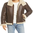Leather Aviator Jacket