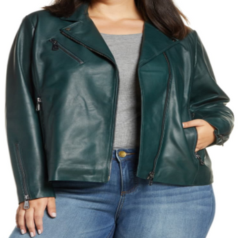 Lamb Leather Moto Jacket