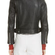 Mock Core Leather Moto Jacket