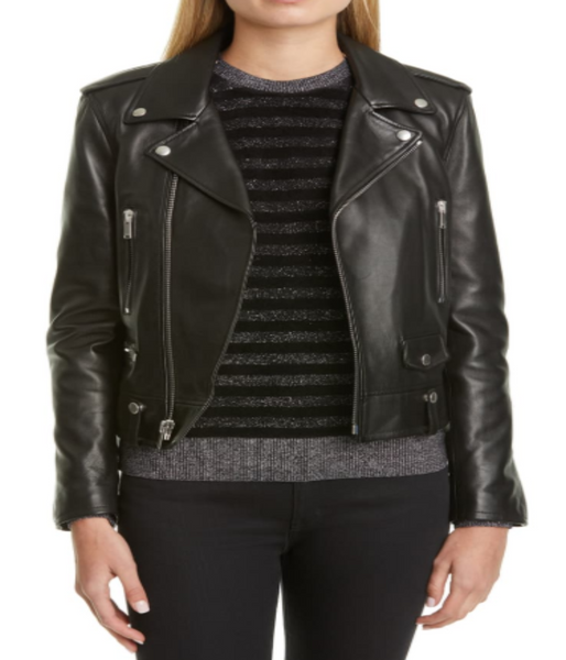Leather Moto Jacket