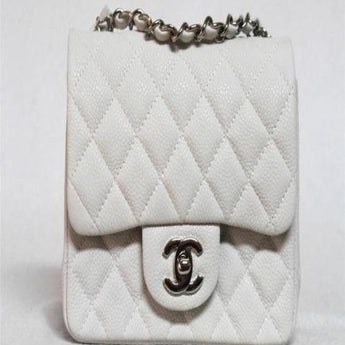 Chanel Mini Flap Bag White