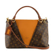 LV V Tote MM Monogram Safran
