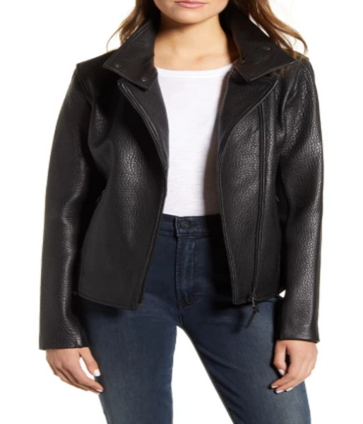 Leather Moto Jacket