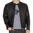 LEATHER RACER JACKET