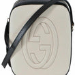 Gucci Soho Small Leather Disco Bag White