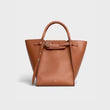 Celine Small Big Bag With Long Strap In Smooth Calfskin Tan