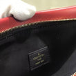 LV Pochette Tuileries Monogram Coated Canvas Red