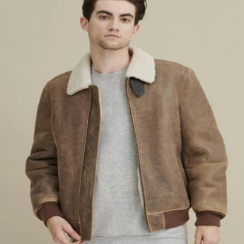 Robert Real Shearling Bomber