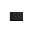 Chanel Boy Card Holder Black