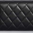 Chanel Boy Small Flap Wallet Black