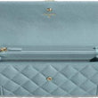 Chanel Le Boy Wallet On Chain – WOC Gold-Tone Metal Blue