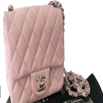 Chanel Mini Flap Bag Pink