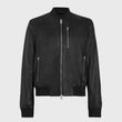 Remy Leather Bomber Jacket