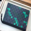 LV Pochette Voyage MM Pixel Monogram Green
