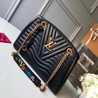 LV New Wave Chain Tote Noir