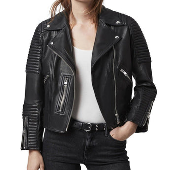 BIKER LEATHER JACKET