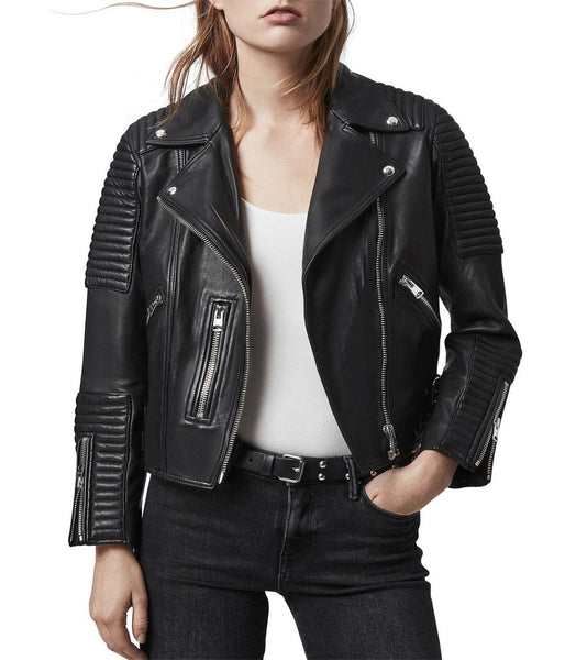 BIKER LEATHER JACKET