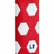 LV Brazza Wallet Epi Leather Hexagon Red