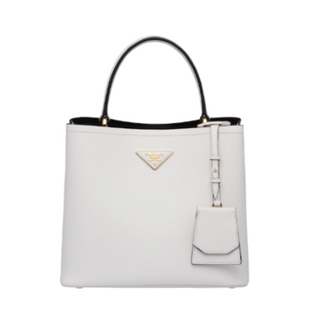 Prada Panier Medium Bag White