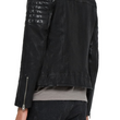 Bolt Slim Fit Leather Biker Jacket