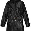 Casey Belted Leather Jacket