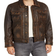 Leather Trucker Jacket