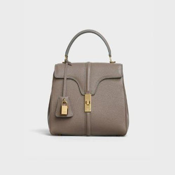 Celine Small 16 Bag In Grained Calfskin Pebble