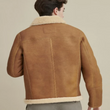 Zip Front Leather Jacket