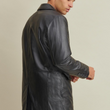 Carter Leather Topper Coat
