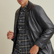 Carter Leather Topper Coat