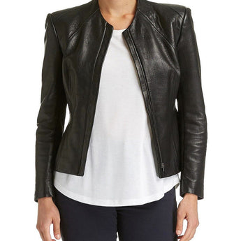 LILIA LEATHER JACKET