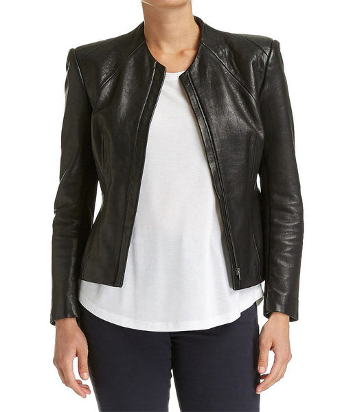 LILIA LEATHER JACKET