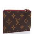 LV Zipped Card Holder Monogram Fuchsia Pink