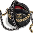 Chanel 19 Clutch With Chain Black