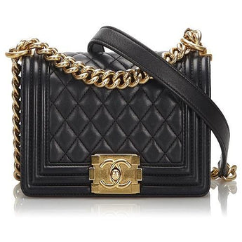 Chanel Small Boy Handbag Black