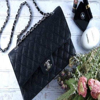 Chanel Classic Medium Handbag Black