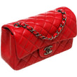 Chanel Classic Medium Handbag Red