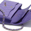 Chanel Classic Clutch With Chain – CWC Caviar purpul Gold-Toned